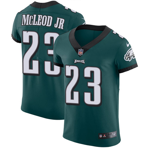 Nike Eagles #23 Rodney McLeod Jr Midnight Green Team Color Men's Stitched NFL Vapor Untouchable Elite Jersey - Click Image to Close